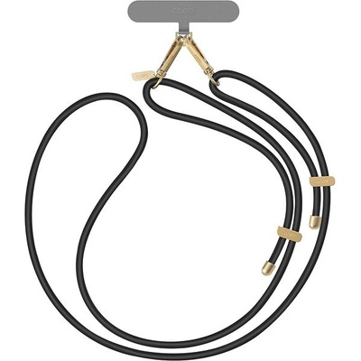 Šňůrka na krk UNIQ Coehl Laurel universal phone lanyard black