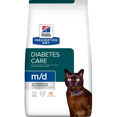 Hill's Prescription Diet M/D Starostlivosť pri cukrovke 1,5 kg