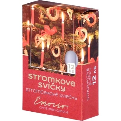 Emocio Stromkové 12ks 12x100 bílá