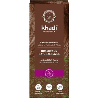 Khadi rostlinná orechovo hnedá 100 g