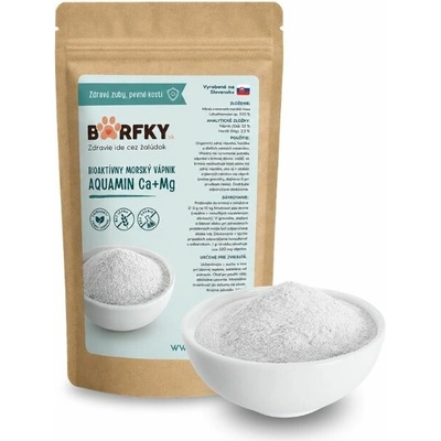 BARFKY Bioaktívny morský vápnik pre psov AQUAMIN Ca+Mg Hmotnosť: 500 g