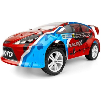 HiMOTO Rally X Brushless 2,4 GHz RTR set červená 1:10