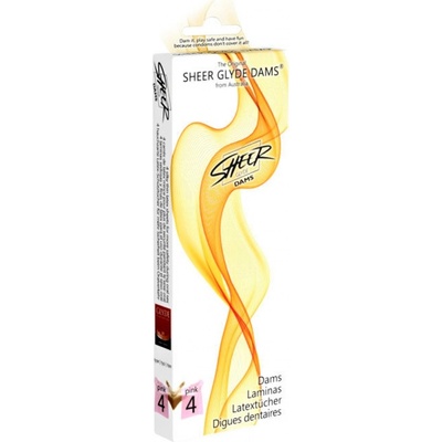 Glyde Dams Pink/Strawberry 4 ks