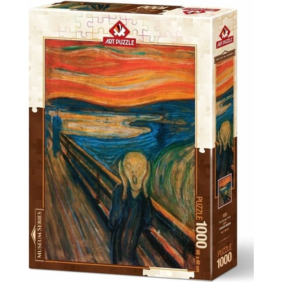 Art Edvard Munch The Scream 1893 1000 dílků