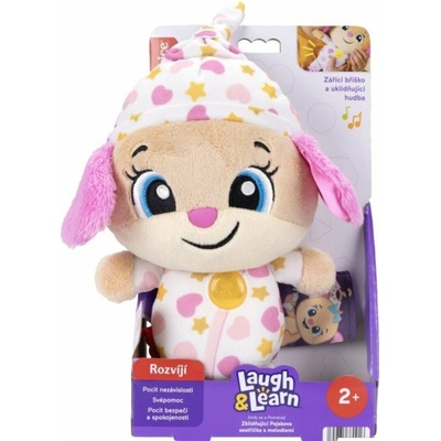 Fisher Price Zklidňující pejskova sestřička s melodiemi CZ JMM42