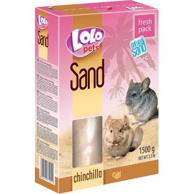 Lolo Pets písek pro činčily 1,5 kg – Hledejceny.cz