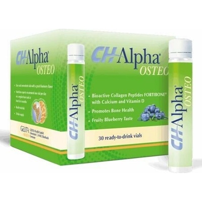 CH-Alpha OSTEO ampulky na pitie 30 x 25 ml čučoriedka