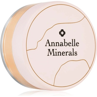 Annabelle Minerals Radiant Mineral Foundation minerální pudrový make-up pro rozjasnění pleti Golden Sand 4 g