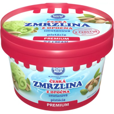 Bohemilk Premium Česká zmrzlina z Opočna Pistácie 120ml