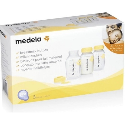 MEDELA Sada fľaštičiek na uskladnenie mlieka 150ml 3ks