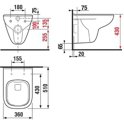 Jika Deep Rimless H8206140000001