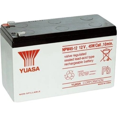 YUASA 12V 7,5Ah NPW45-12