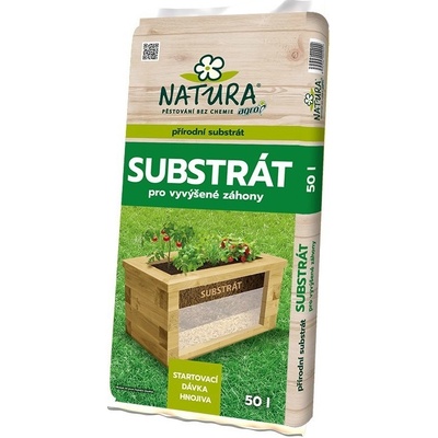 AGRO CS Kompost pro vyvýšené záhony Natura 50 l
