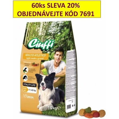 Ciuffi dog AdultO ATLETICO 10 kg