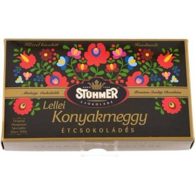 Višně s koňakem v hořké čokoládě 163 g