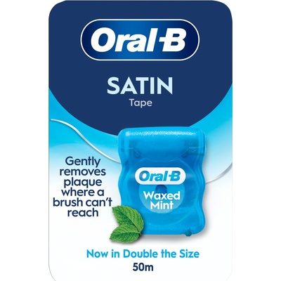Oral B Dentálna voskovaná niť Satin Waxed Mint 50 m