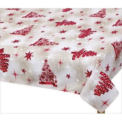 Brotex Vánoční ubrus Stromek červený 70x70cm