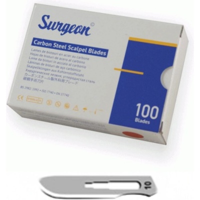 Čepelka skalpelová SURGEON č. 10 sterilní 1 ks
