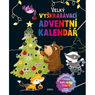 Velký vyškrabávací adventní kalendář – Hledejceny.cz