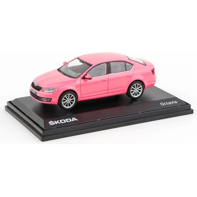 Abrex škoda Octavia 3 2012 Růžová 1:43