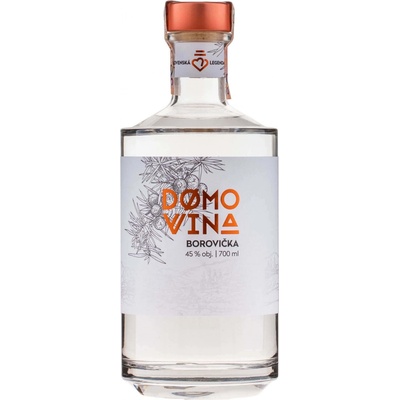 Domovina Borovička 0,7 l (čistá fľaša)