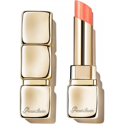 Guerlain KissKiss Bee Glow medový balzám na rty s 98% složek přírodního původu 389 pearly peach 3,2 g – Hledejceny.cz