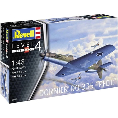 Revell Dornier Do335 Pfeil Plastic ModelKit 03795 1:48
