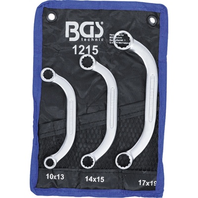 BGS technic Sada klíčů pro startéry a bloky 10 x 13 - 17 x 19 mm 3dílná BGS 1215