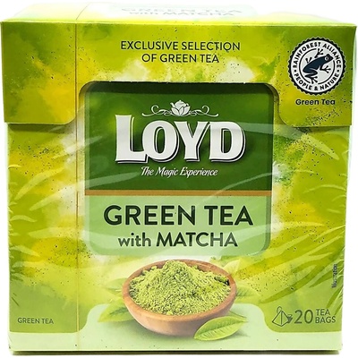 LOYD čaj Green Matcha 20 x 1,5 g