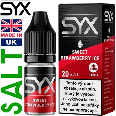 SYX Sweet Strawberry Ice 10 ml 20 mg