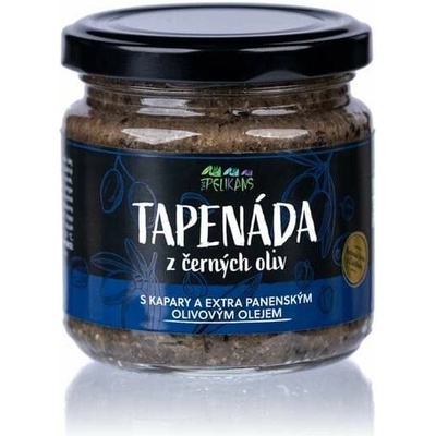 The Pelikans Tapenáda z černých oliv 170 g Česká republika