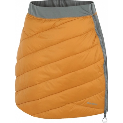 Husky dámska zimná sukňa Freez L mustard/dk. grey green