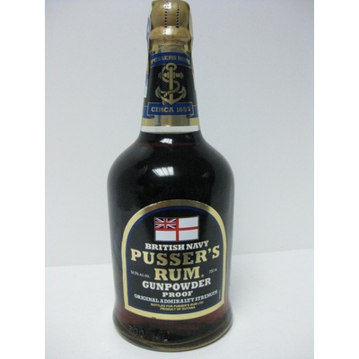 Pusser's Gunpowder Proof Spiced 54,5% 0,7 l (holá lahev)