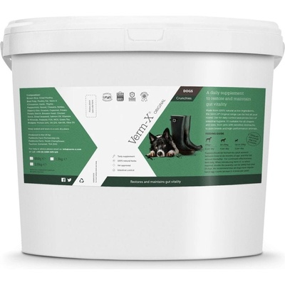 Verm X Prírodné granule proti črevným parazitom pre psov 1300 g