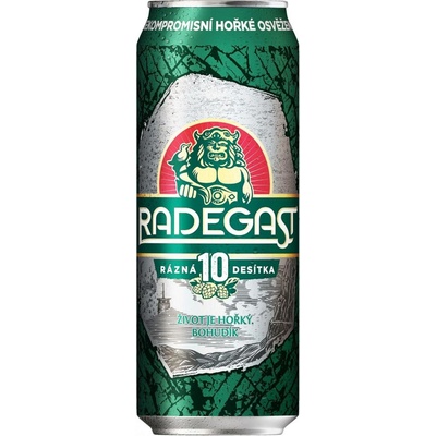 Radegast Rázná 10° 4,1% 0,5 l (plech)