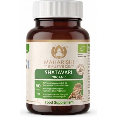 Maharishi Ayurveda Shatavari hormonálna rovnováha trávenie a spánok 60 tabliet