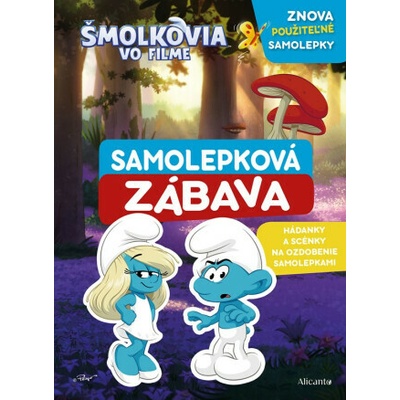 Šmolkovia vo filme samolepková zábava