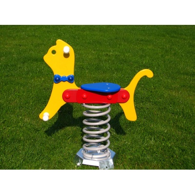 PlaygRound System pružinová hojdačka polyetylen Mačka