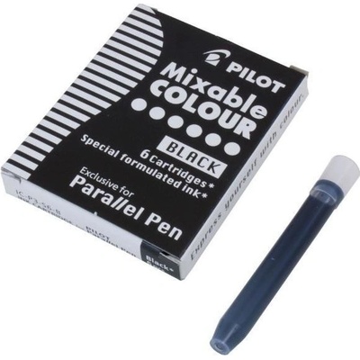 Pilot IC-P3-S6 6 náplní do plnícího pera Pilot Parallel 1086 1087 černá
