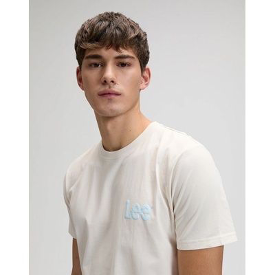 LEE 112376489 MEDIUM WOBBLY LEE TEE Natural