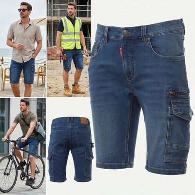 Payper WEST shorts modrá DENIM