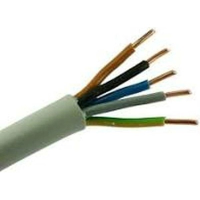 NYM-J 5x1,5 RG50 opláštený kábel NYM-J 5 G 1.5 mm² sivá 50 m