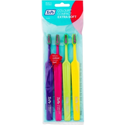 TePe Colour Compact X-Soft 4 ks