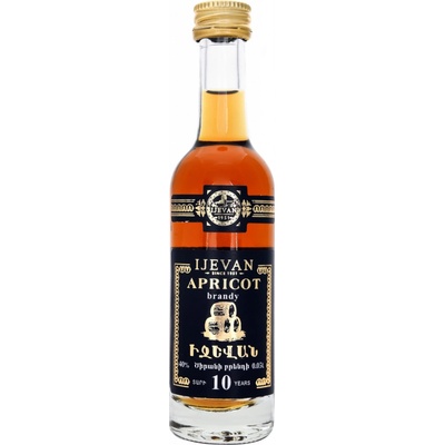 Ijevan Apricot Brandy 10y 40% 0,05 l (holá láhev)