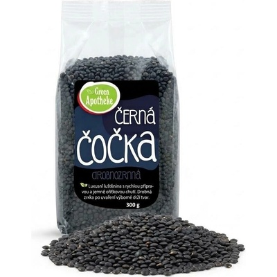 Green Apotheke Čočka černá neloupaná 300 g
