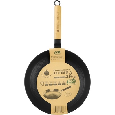 Tradiční pánev Silesia Emalia LUDMIŁA 28 cm litinová