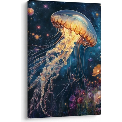 Obraz - Magická medúza, jednodielny 60x90 cm