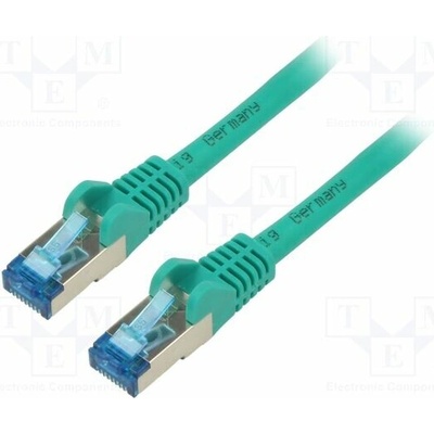 Goobay 69363 Patch S/FTP Kat: 6a RJ45 vidlice z obou stran lanko Cu