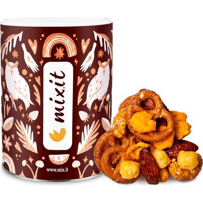 Mixit Crunchy mix Sýr oříšky a preclíky s medem a chilli 300 g