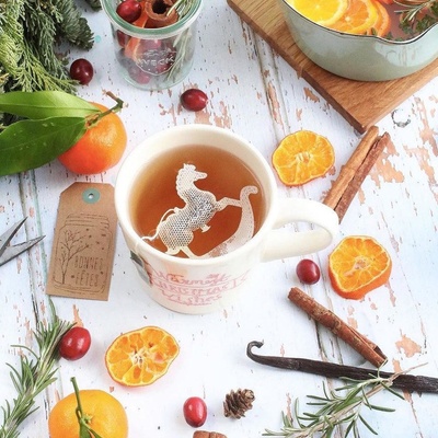 Tea HeritageVánoční čaj Rocking Horse multi barva papír 5 ks